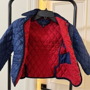 Polo by Ralph Lauren Kids Puffer Jacket - Blue and Red